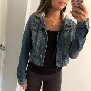 CROPPED JEAN JACKET